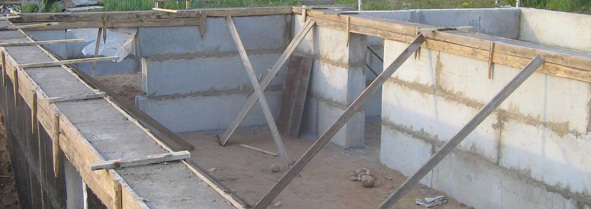 Блочный фундамент под ключ в Челябинске